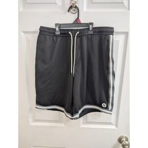 Vuori Zone Court Shorts Mens Black Basketball Athletic - Size L